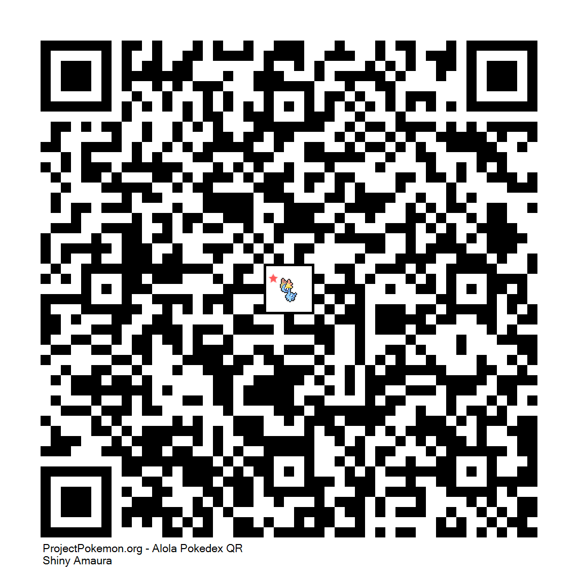 Cdigo QR de Amaura variocolor